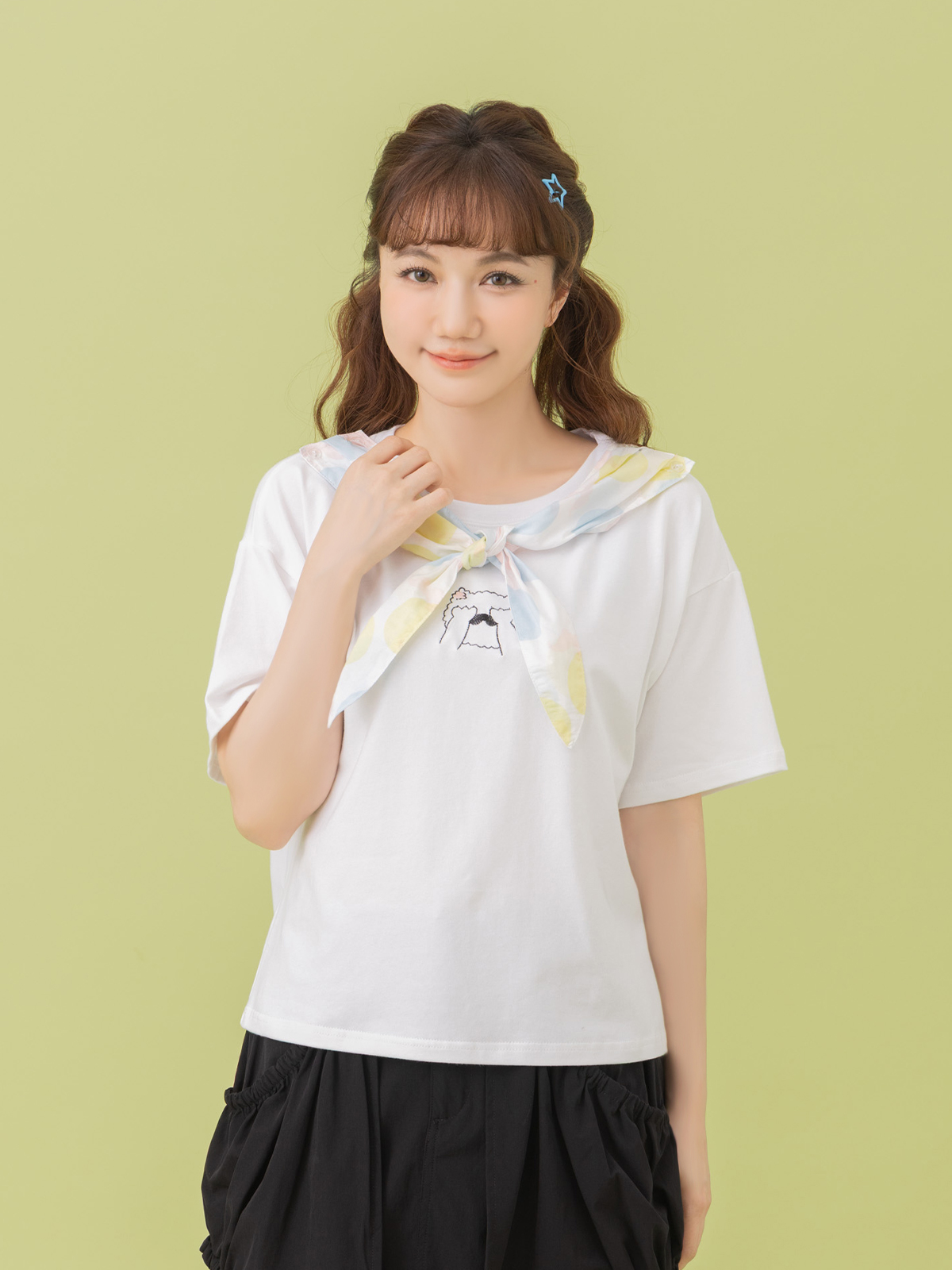 ใmaru.aใ๐ๆฐดๆๆๅฏๆๅผmiru้
่ฒๅฏฌ้ฌไธ่กฃ(2่ฒ)-็ฝ่ฒ25371213