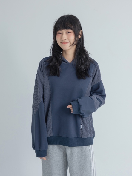 鬍子口袋連帽T