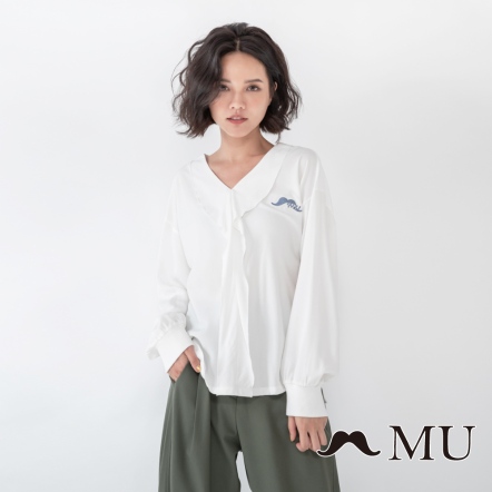 【MU】氣質親膚長袖上衣(2色)20923164