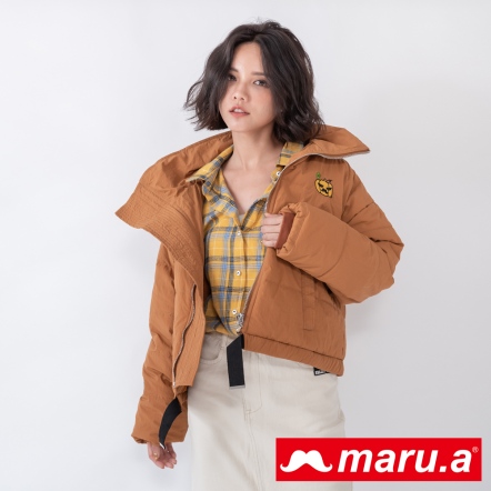 【maru.a】南瓜壞蛋鋪棉短版外套(2色)20912211