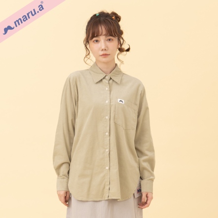 【maru.a】簡約小姐姐☘️素面百搭開衩排釦襯衫(3色)-深綠 24343212