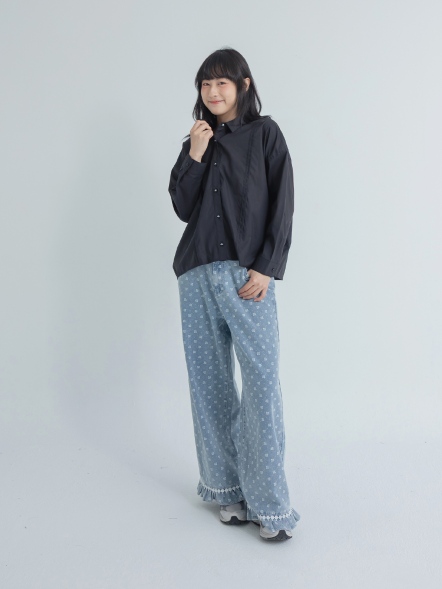 立體剪裁經典襯衫