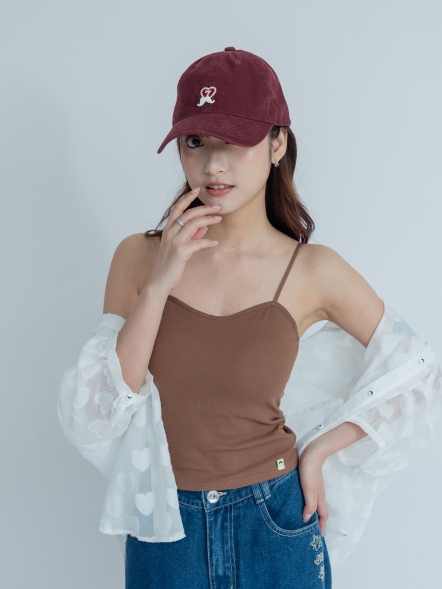 極致貼合細肩微廓胸墊小背心