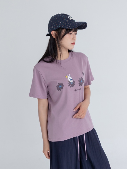 雛菊星星刺繡上衣