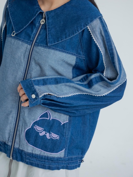 Hello Girl 丹寧海灘趴外套