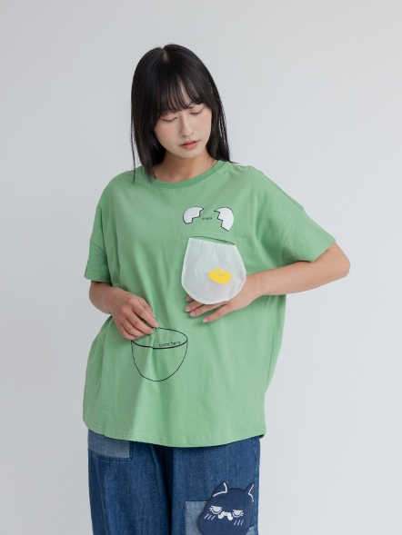 蛋殼打蛋Miru上衣