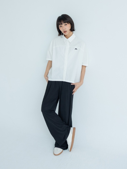 落肩調節造型襯衫