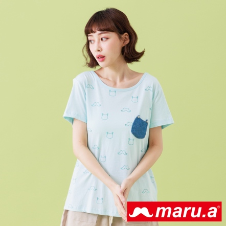 【maru.a】清爽汽水糖色系背後簍空上衣(2色) 22311228